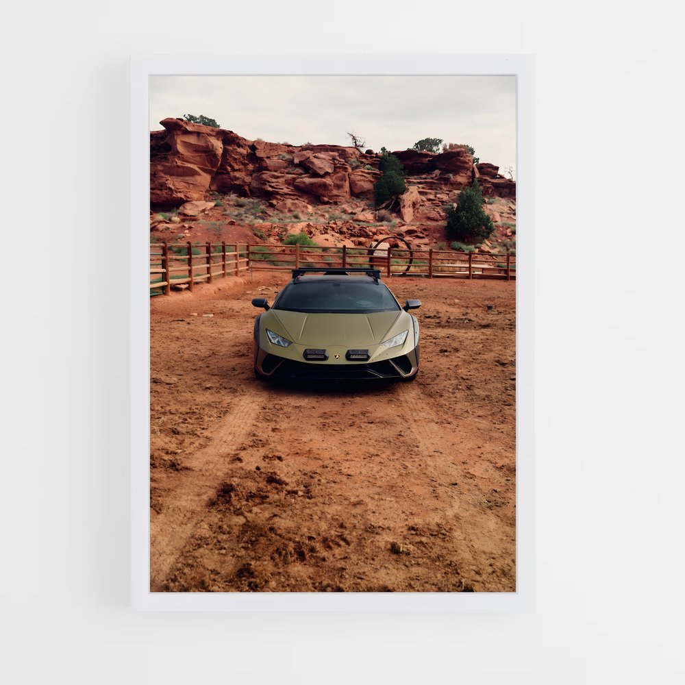Poster Lamb Unleashed – affiche Lamborghini (vue 3)